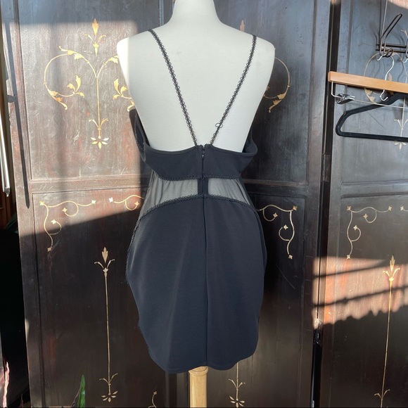 Topshop Black Cocktail Dress - Picture 9 of 13